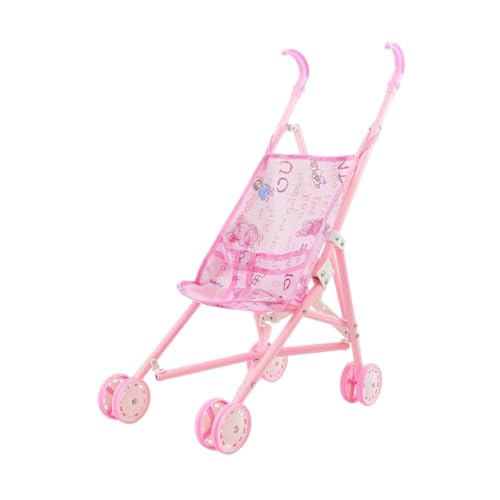 Fenteer Babypuppenwagen, interaktives Spielzeug, zusammenklappbar, Rollenspiel, Geburtstagsgeschenk, Partygeschenk, Kinderwagen, Puppenwagen für ab 3 Fenteer Babypuppenwagen, interaktives Spielzeug, zusammenklappbar, Rollenspiel, Geburtstagsgeschenk, Partygeschenk, Kinderwagen, Puppenwagen für ab 3 von Fenteer
