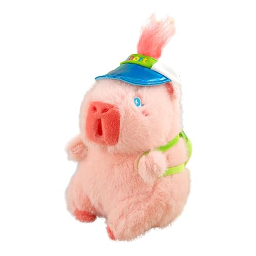 Fenteer Bezauberndes Capybara-Plüschtier, kuscheliges Partygeschenk, weiche, schöne Film-Plüschfigur, Stofftier für Kinderzimmer, Mädchen, Kinder, 35CM von Fenteer