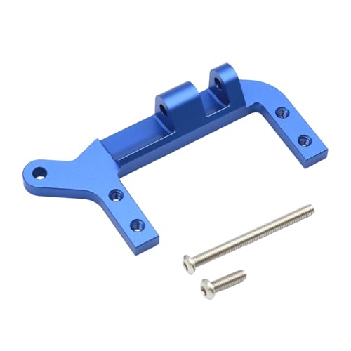 Fenteer CNC -Aluminium -Servo -Mount RC -Auto -Ersatzteil Hochleistungsleichte RC -Autoteile für 1/10 RC Crawler Car TRX 4, Blau von Fenteer