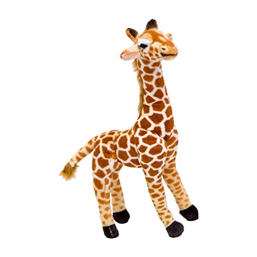 Fenteer Dekokissen Hirschpuppe Weiche Plüschpuppe Deko Stuhl Kuscheltiere Plüschtier Giraffe Figur für Sofa Auto Schlafzimmer Frauen, 30CM von Fenteer