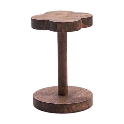 Fenteer Display Stand Figuren Organizer Multifunktions Dekoration Holz Cupcake Riser Make-Up Lagerung Rack für Vitrine Desktop Parfüm, Kaffee von Fenteer