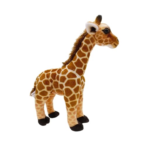 Fenteer Giraffe Plüschtier Puppe Fotografische Requisiten Dekorationen Stehende Plüschfigur Stofftier für Jungen Kinder Geburtstagsgeschenk von Fenteer