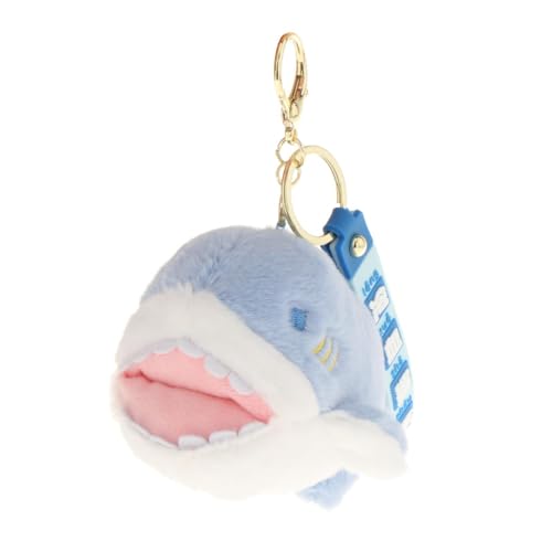 Fenteer Hai Plüsch Spielzeug Realistische Tasche Anhänger Neuheit Weiche Ornament Hai Schlüsselanhänger von Fenteer