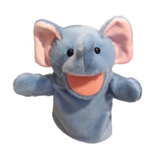 Fenteer Handpuppe, interaktive Puppe, fantasievolles, weiches Rollenspiel, Stofftier, Plüschtier für die Aufführung im Kindergarten, Elefant Fenteer Handpuppe, interaktive Puppe, fantasievolles, weiches Rollenspiel, Stofftier, Plüschtier für die Aufführung im Kindergarten, Elefant von Fenteer