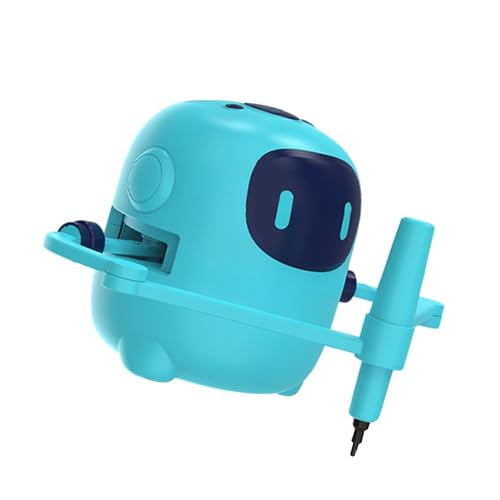 Fenteer Intelligenter Zeichenroboter für Kinder, interaktiver Malroboter, Lernaktivitäten-Spielzeug, einzigartiges Kunstspielzeug für Kinder im Alter von 3, Blau von Fenteer