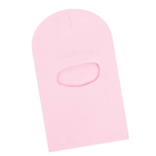 Fenteer Kinder Wintermütze Schneemütze Kaltes Wetter Winddichte Trendy Skimütze Strickmütze, Rosa von Fenteer