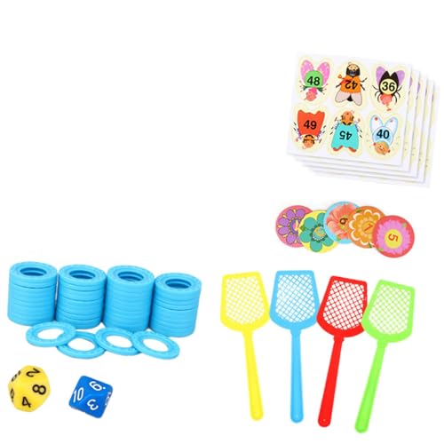 Fenteer Kindergarten-Mathespiele, Zahlen, frühes Lernspielzeug mit 4 Klatschen, Homeschool-Lernspielzeug, Spiele, Zahlen, Kartenspiele Fenteer Kindergarten-Mathespiele, Zahlen, frühes Lernspielzeug mit 4 Klatschen, Homeschool-Lernspielzeug, Spiele, Zahlen, Kartenspiele von Fenteer