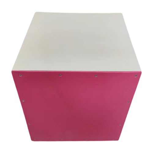 Fenteer Kleinkinder Musikinstrument Lernspielzeug Box Trommel Rhythmus Spielzeug Holz Schlaginstrumente Spielzeug für Jungen Mädchen Kinder Babys, Rosa von Fenteer