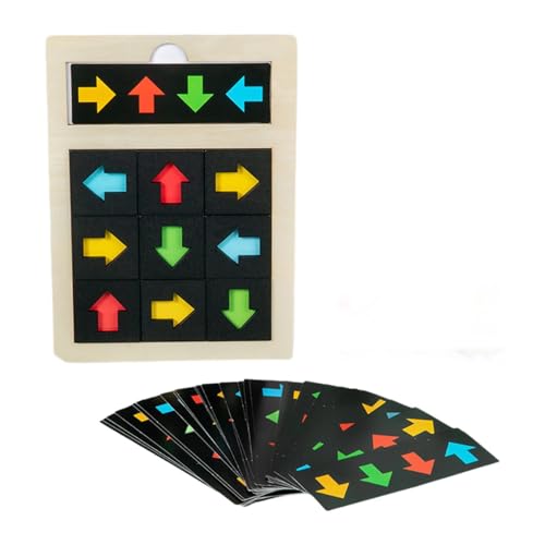 Fenteer Lernspielzeug, Frühlernspielzeug, sensorisches logisches Denken, Richtungspfeile, Richtungserkennung für Jungen, Mädchen, Kinder Fenteer Lernspielzeug, Frühlernspielzeug, sensorisches logisches Denken, Richtungspfeile, Richtungserkennung für Jungen, Mädchen, Kinder von Fenteer