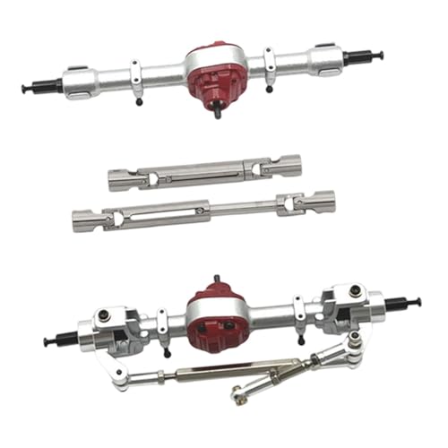 Fenteer Metall-Vorder- und Hinterachsen-Set, Ersatzteil-Reparatur, DIY, robuste Antriebswellen, Upgrade-Teile für RC-Autos im Maßstab 1/12 für MN82Pro, Silber Fenteer Metall-Vorder- und Hinterachsen-Set, Ersatzteil-Reparatur, DIY, robuste Antriebswellen, Upgrade-Teile für RC-Autos im Maßstab 1/12 für MN82Pro, Silber von Fenteer