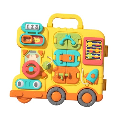 Fenteer Musikalisches Busy Board Sensory Board, tragbares Hand-Auge-Koordinations-Lebenserkenntnis-Sensorikspielzeug für im Alter von 1 Jahren Fenteer Musikalisches Busy Board Sensory Board, tragbares Hand-Auge-Koordinations-Lebenserkenntnis-Sensorikspielzeug für im Alter von 1 Jahren von Fenteer