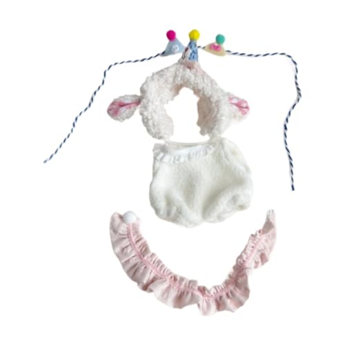 Fenteer Plüschfigur-Bodysuit-Kostüme, Puppenanzüge, Foto-Requisiten für Kinder, DIY, pädagogisches Basteln von Puppen, Anziehsachen für 15 cm große Puppen von Fenteer