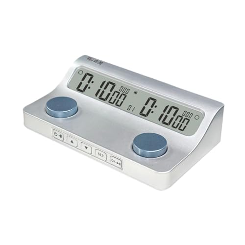 Fenteer Professionelle Schachtimer -Präzisionsspeicherfunktion Digital Timer tragbar für Wettbewerbsparty Schachspiel Schachzubehör Fenteer Professionelle Schachtimer -Präzisionsspeicherfunktion Digital Timer tragbar für Wettbewerbsparty Schachspiel Schachzubehör von Fenteer