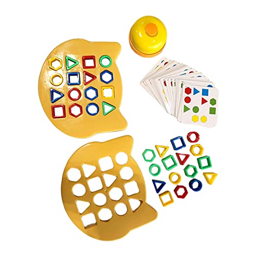 Fenteer Professionelles Farbform-Matching-Board Entwickeln Sie feinmotorische Fähigkeiten Sensorisches Lernspielzeug Geometrische Formerkennungsgeschenke für, 2 Spieler-Upgrade Fenteer Professionelles Farbform-Matching-Board Entwickeln Sie feinmotorische Fähigkeiten Sensorisches Lernspielzeug Geometrische Formerkennungsgeschenke für, 2 Spieler-Upgrade von Fenteer