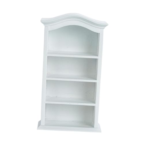 Fenteer Puppenhaus Miniatur Bücherregal Schrank Pretend Play 1:12 1:6 Maßstab Zubehör Handgemachte Puppenhaus Möbel Mini, Weiß Fenteer Puppenhaus Miniatur Bücherregal Schrank Pretend Play 1:12 1:6 Maßstab Zubehör Handgemachte Puppenhaus Möbel Mini, Weiß von Fenteer
