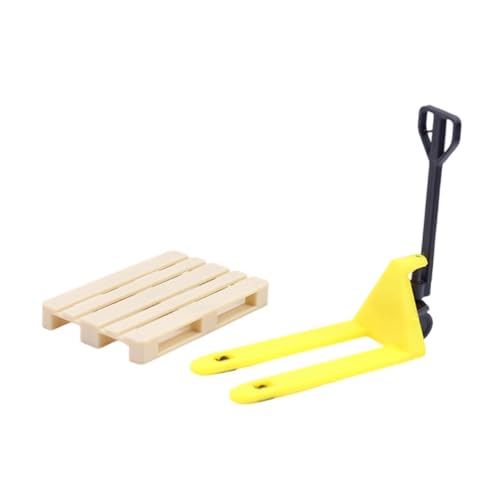 Fenteer Puppenhaus-Miniatur-Gabelstapler im Maßstab 1:12 mit Palettenzubehör, realistisches Fahrzeugmodell, Bauwerkzeuge für die Landschaftsdekoration Fenteer Puppenhaus-Miniatur-Gabelstapler im Maßstab 1:12 mit Palettenzubehör, realistisches Fahrzeugmodell, Bauwerkzeuge für die Landschaftsdekoration von Fenteer