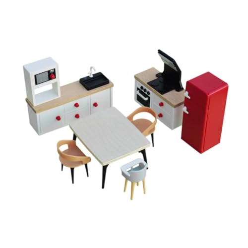 Fenteer Puppenhaus-Möbelset, Miniatur-Möbelspielzeug, Hobby-Basteln, Kühlschrank, DIY-Rollenspielspielzeug, Puppenhaus-Dekoration für Jungen, Roter Kühlschrank Fenteer Puppenhaus-Möbelset, Miniatur-Möbelspielzeug, Hobby-Basteln, Kühlschrank, DIY-Rollenspielspielzeug, Puppenhaus-Dekoration für Jungen, Roter Kühlschrank von Fenteer