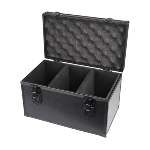 Fenteer Sammelkartenbox, Tragetasche, multifunktionaler Spielkarten-Organizer, Sammlerhalter zum Sammeln von bewerteten Sportkarten, 29.5 cm X 17 cm X von Fenteer