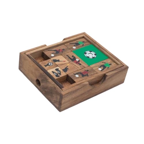 Fenteer Schiebeblock-Spiel, Denksport-Spielzeug, Intelligenz-Puzzle, Lernspielzeug, lustiges Klotski-Puzzle für Kinder, Jungen und Mädchen, tolle Geschenke von Fenteer