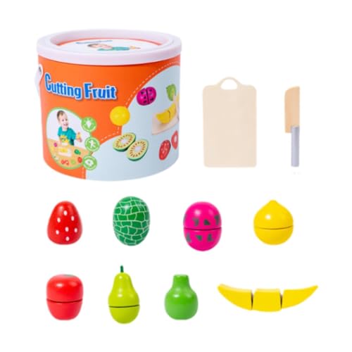 Fenteer Schneidespiel, Rollenspiel, Küchenzubehör, Spielzeug für Kinder, Partygeschenke, Rollenspiele, Spielküche, Frucht von Fenteer