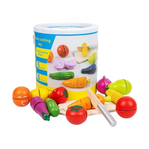 Fenteer Schneidespiel, Rollenspiel, Küchenzubehör, Spielzeug für Kinder, Partygeschenke, Rollenspiele, Spielküche, Gemischt von Fenteer