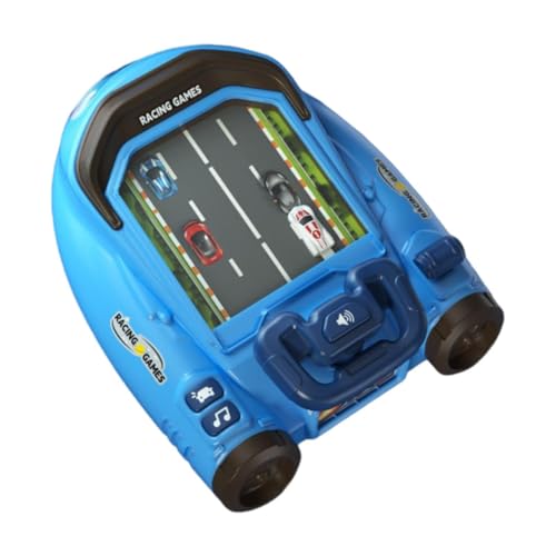 Fenteer Simulation Fahren Lenkrad Spielzeug Kinder Rennen Herausforderung Spiel Raumschiff Jungen Auto Simulation Spielzeug für 3 Jahre alt und up, Blau von Fenteer