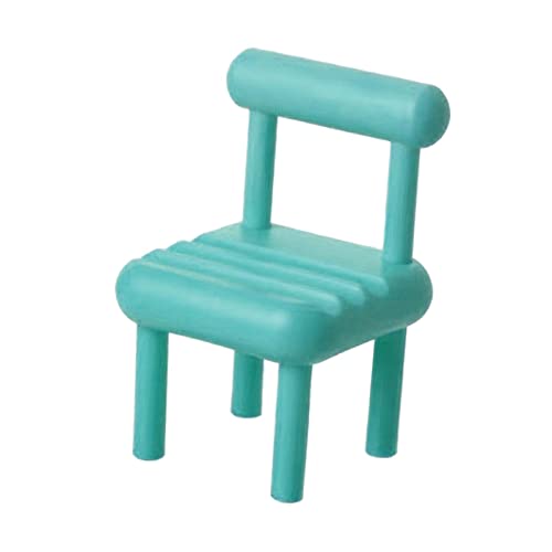 Fenteer Simulationsstuhlmöbel für Puppenhaus Dekorationszubehör Im Maßstab 1:12, Grün Fenteer Simulationsstuhlmöbel für Puppenhaus Dekorationszubehör Im Maßstab 1:12, Grün von Fenteer