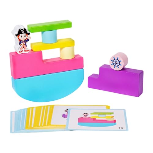 Fenteer Stapelbare Bausteine, Balanceblöcke, buntes DIY-Entwicklungsspielzeug, Farbform-Lern-Sensorikspielzeug Fenteer Stapelbare Bausteine, Balanceblöcke, buntes DIY-Entwicklungsspielzeug, Farbform-Lern-Sensorikspielzeug von Fenteer