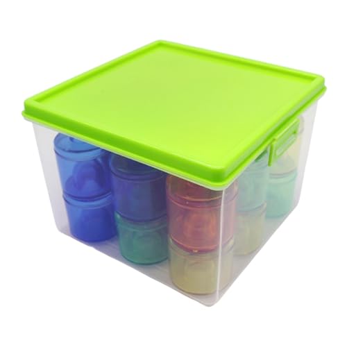 Fenteer Stapelspielzeug, 18 stapelbare Töpfe, Früherziehung, Sommer-Wasserspielspielzeug, Kindergarten, durchscheinende Farbtöpfe, Farbabstimmung Fenteer Stapelspielzeug, 18 stapelbare Töpfe, Früherziehung, Sommer-Wasserspielspielzeug, Kindergarten, durchscheinende Farbtöpfe, Farbabstimmung von Fenteer