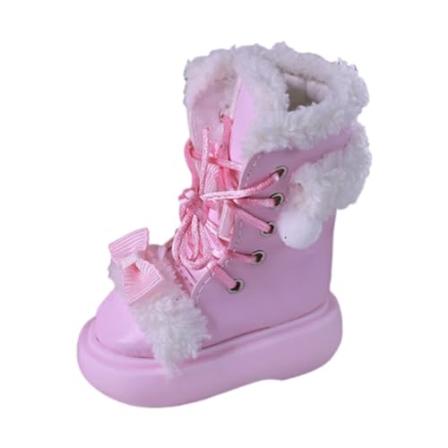 Fenteer Stiefel Im Maßstab 1:4, Puppendekoration, Pädagogisches Spielzeug Outfit, Weibliche Schuhe, Puppenfigur, Schuhe für Die Fantasie, Koll, Rosa von Fenteer