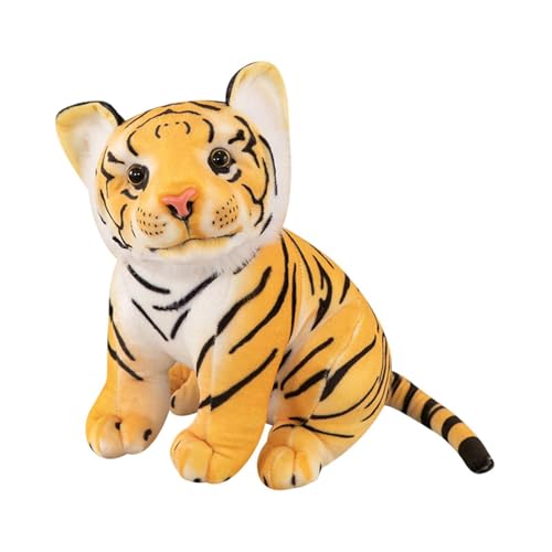 Fenteer Tiger gefülltes Tier sitzend Tiger Stofftier, schöne, Tierpuppe, Tiger Plüsch 19,69 Zoll für Kinder Jungen Mädchen Geschenk von Fenteer