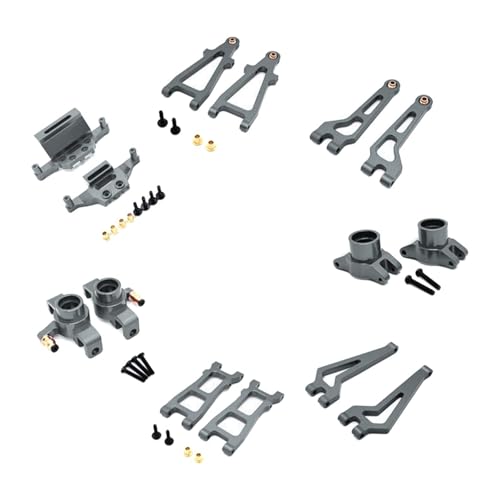 Fenteer Upgrade Zubehör Im Maßstab 1:20, RC Autos, Ersatzteile Aus Metall für 1/20 20208 C8811, RC Autozubehör, Grau von Fenteer