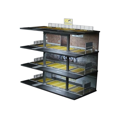 Fenteer Vitrine für Modellautos im Maßstab 1/64, Miniatur-Szenariomodell, Garagendiorama mit Licht, Vitrine für Spielzeugautos, Parkplatzszene, Style C Fenteer Vitrine für Modellautos im Maßstab 1/64, Miniatur-Szenariomodell, Garagendiorama mit Licht, Vitrine für Spielzeugautos, Parkplatzszene, Style C von Fenteer