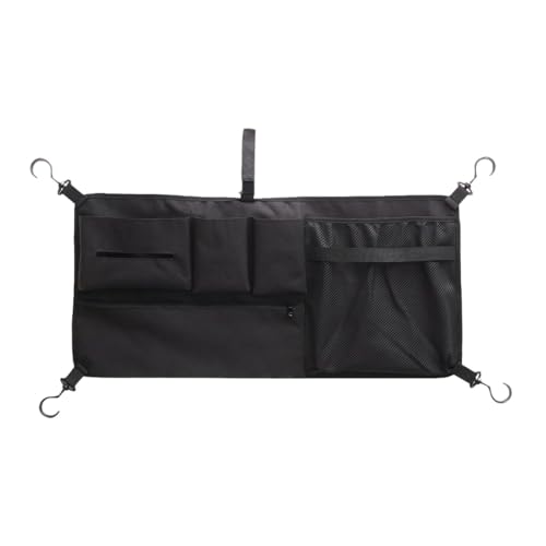 Fenteer Wagon-Seitenaufbewahrungstasche mit Sortiertaschen, tragbare, große Kapazität für Outdoor-Aktivitäten, Mesh-Frachtnetze, hängende Seitentasche von Fenteer