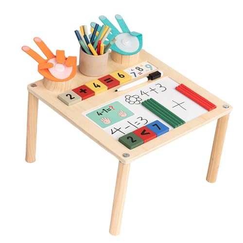 Fenteer Zahlenspielzeug, Frühlernspielzeug, zu installieren, Lehrmittel, Fingerzahlen-Zählspiel mit Tisch für Aktivitäten Fenteer Zahlenspielzeug, Frühlernspielzeug, zu installieren, Lehrmittel, Fingerzahlen-Zählspiel mit Tisch für Aktivitäten von Fenteer