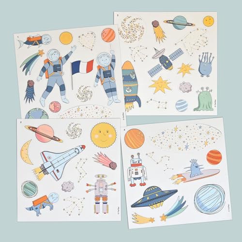 Ferflex - Lustiges magnetisches Spiel für Kinder - Im Weltraum - Auf Allen magnetischen Oberflächen verwendbar - Kinderspiel ab 3 Jahren - 49 Magnete Ferflex - Lustiges magnetisches Spiel für Kinder - Im Weltraum - Auf Allen magnetischen Oberflächen verwendbar - Kinderspiel ab 3 Jahren - 49 Magnete von Ferflex