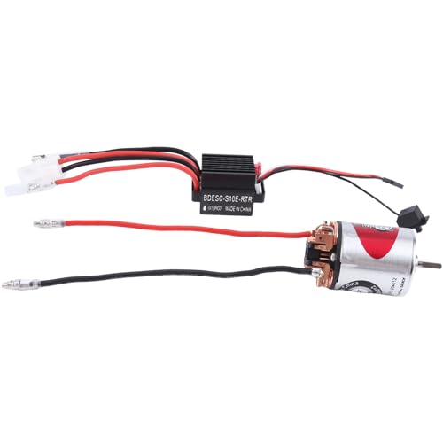 Feriany 540 Bürstenmotor 40T & 320A ESC Bürstenmotor-Geschwindigkeitsregler mit 2A BEC für 1/10 RC Off-Road-Rennwagen-Teilezubehör von Feriany