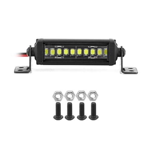 Feriany RC Auto-Dachlampe 24 36 LED-Lichtleiste für 1/10 RC Crawler Axial SCX10 90046/47 SCX24 D90 TRX4 Karosserie, E Ersatzteile Zubehör von Feriany