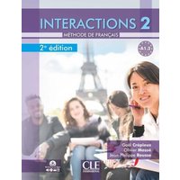 Interactions 2 - Niveau A1.2 - Livre de l'eleve + Audio von Cle International