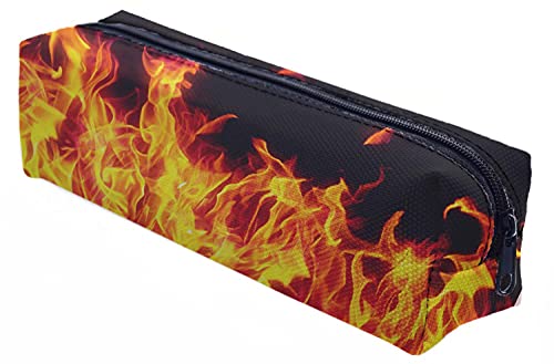 Mäppchen Federtasche Schlamperbox Federmäppchen Schüleretui Stiftemappe Fire [008] von Ferocity