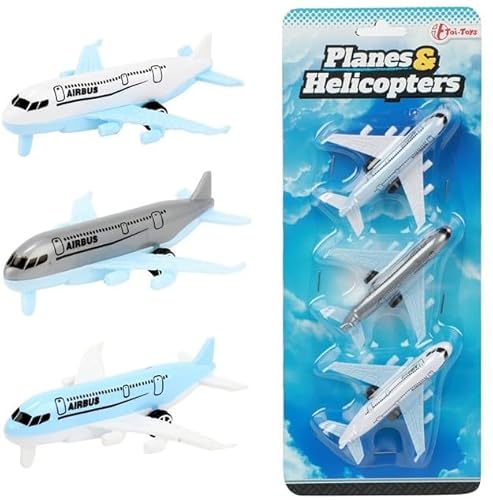 Ferro Stars Planes&Helicopters Set Flugzeuge -Airbus- 3tlg. auf Karte 11x28cm von Ferro Stars