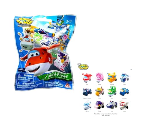 Ferro Stars Wings Mini Flyer Blindbag, Figur Paket enthält 1 zufälliges der genannten SAMMELN SIE ALLE von Ferro Stars