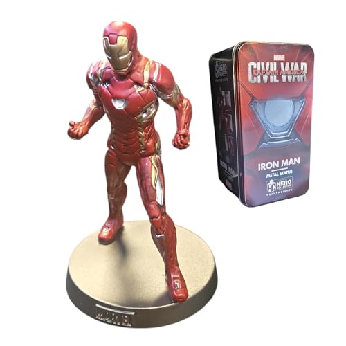 Iron Man Action Figur,Titan Avengers + matall Box 15 cm von Ferro Stars