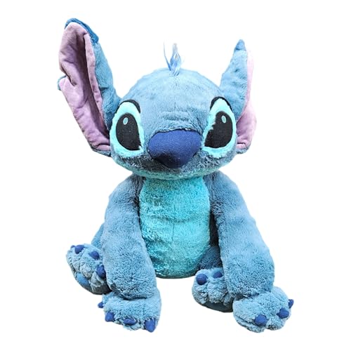 Stitch Kuscheltier, Lilo & Stitch, Kleiner Außerirdischer mit Stickereien und weicher Oberfläche Plüschtier mit herausnehmbarem Gewicht 42 cm von Ferro Stars