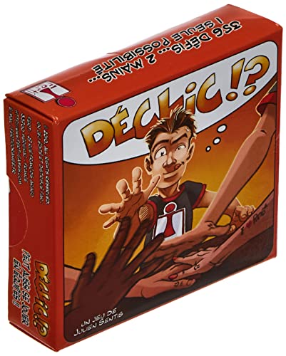 Ferti Déclic Gesellschaftsspiel, rot von Ferti