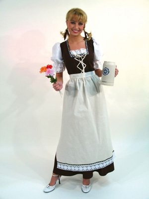 34/36 Trachten-Kleid "Resi" mit Schürze 34/36 Trachten-Kleid "Resi" mit Schürze von Festartikel-Müller