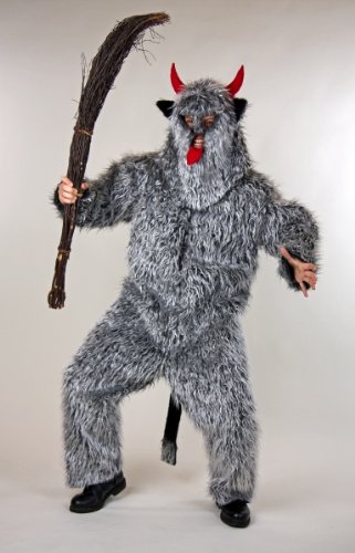 Festartikel Müller Herren Kostüm Krampus Nikolaus Begleiter Monster Teufel zu Halloween von Festartikel-Müller