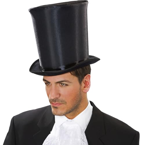 Festartikel-Müller High Top Hat, schwarz, ca. 23 cm von Festartikel-Müller