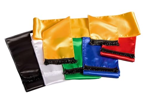 Festartikel-Müller Seidenschärpe mit Fransen, schwarz, 180 cm lang Festartikel-Müller Seidenschärpe mit Fransen, schwarz, 180 cm lang von Festartikel-Müller