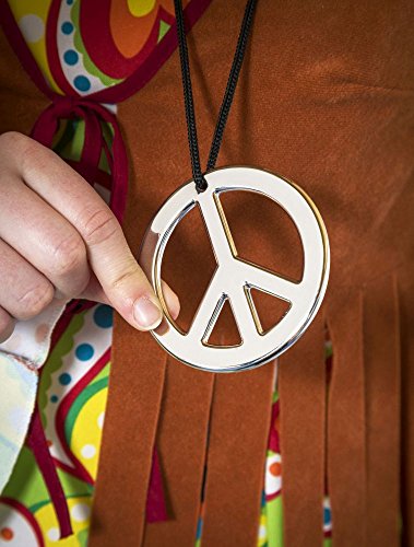 Peace Anhänger mit Schnur von Festartikel-Müller